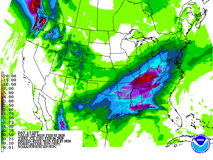 DAY 1-3 QPF